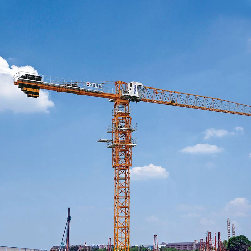 Flat Top Tower Crane fyrir byggingu