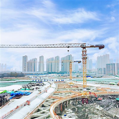 QTZP80 Flat Head Tower Crane